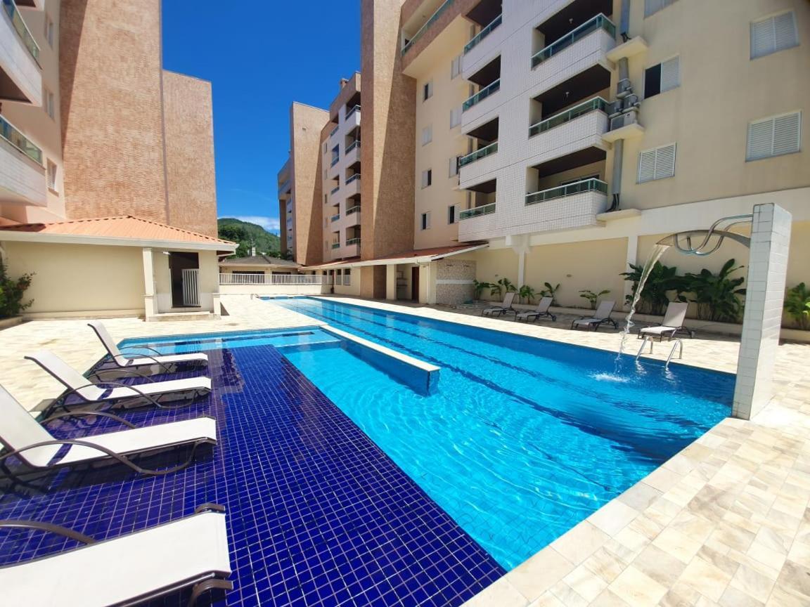 Lindo Apto Com 3 Quartos, Apenas 1 Quadra Da Praia Das Toninhas Ubatuba Exterior photo